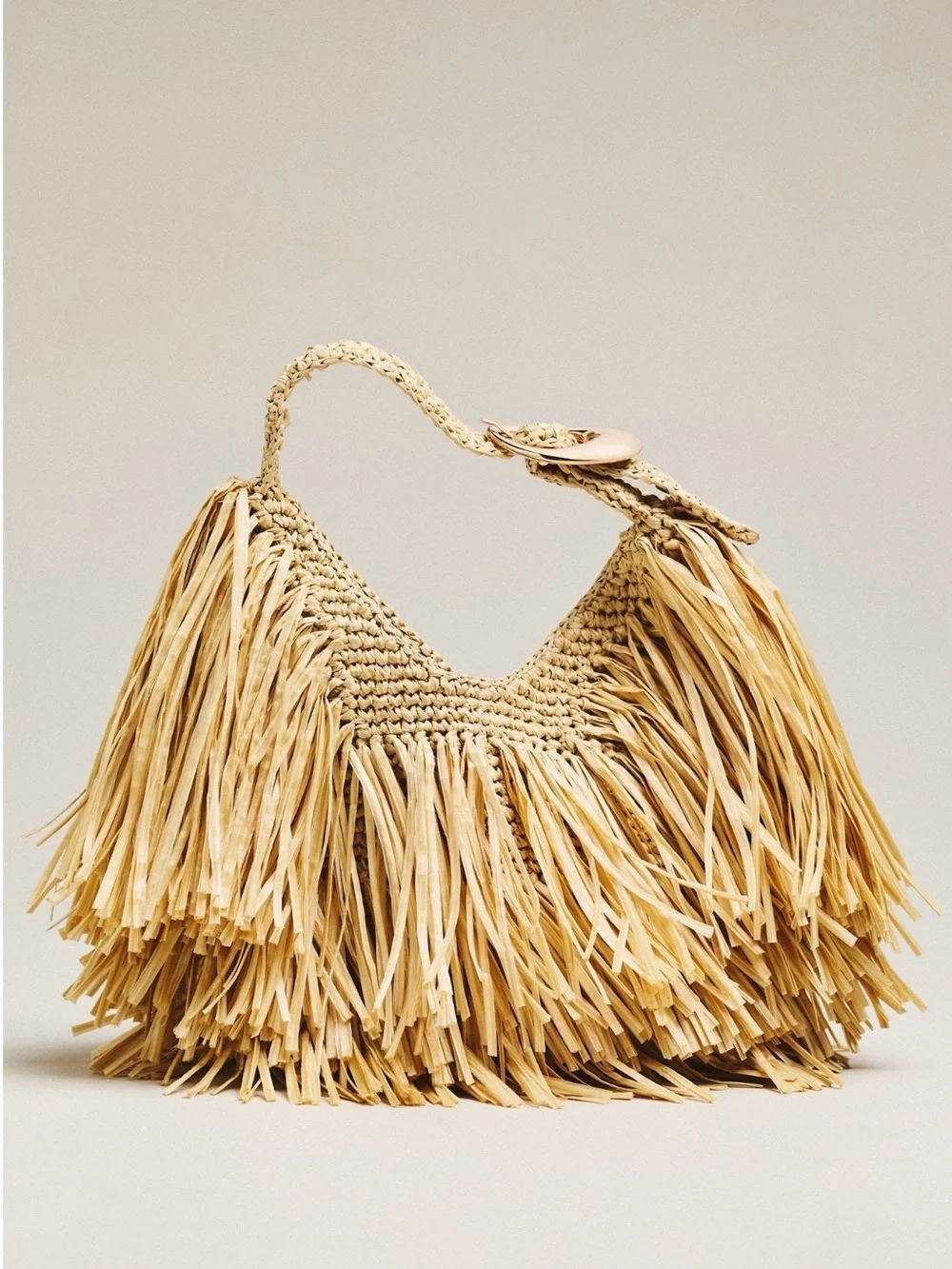 Anthropologie Fringe Hobo Bag NWT